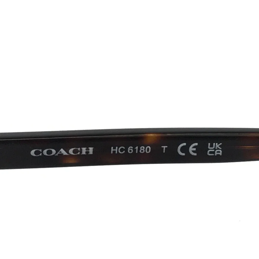 Coach Eyeglasses Frames HC6180 5650 Rose Tortoise Gradient Cat Eye 54-16-140